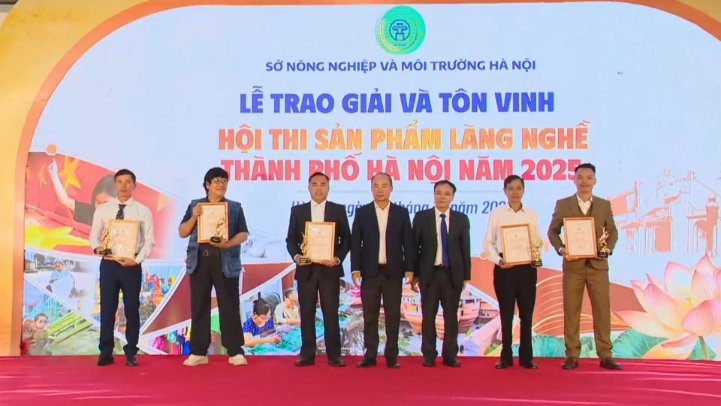 125 tác phẩm trao thưởng tại Hội thi sản phẩm làng nghề